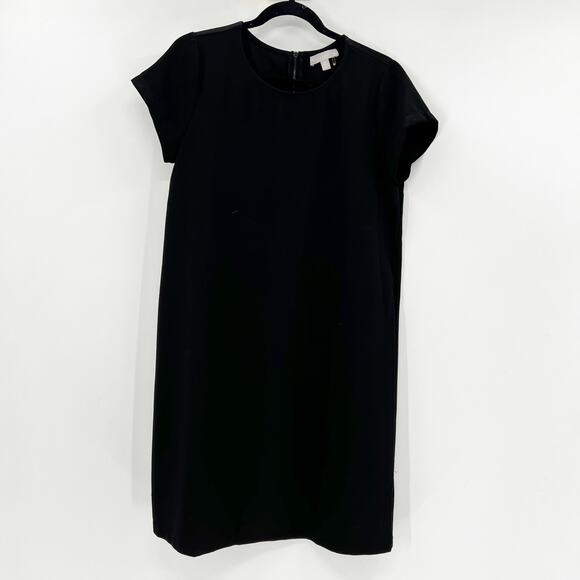 Chelsea 28 Black Shift Short Sleeve Mini Dress M‎ - Picture 2 of 5